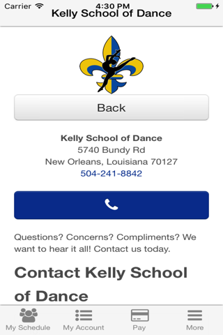 Kelly School of Dance New Orleans screenshot 3