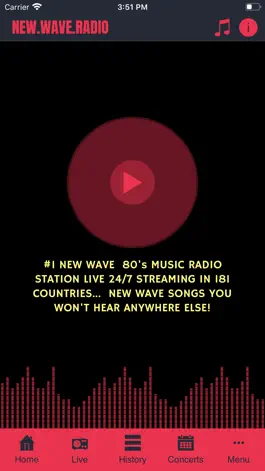 Game screenshot New Wave Music Radio apk