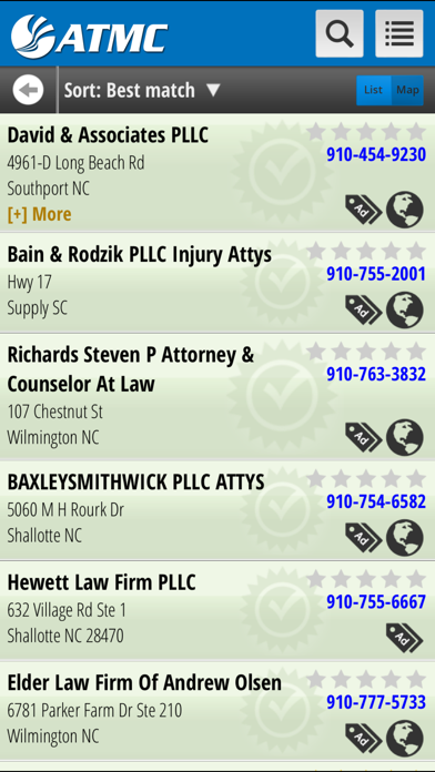 FOCUS Broadband Search Screenshot