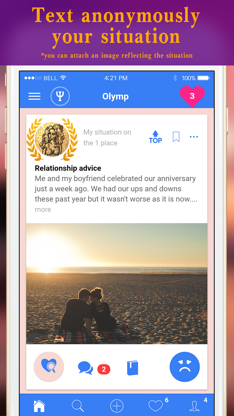 Olymp - Companionship Help screenshot 1