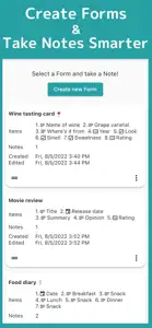 FormNote easy-to-use Note App screenshot #4 for iPhone