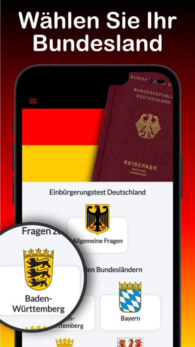 Einbürgerung Deutschland Test Screenshot