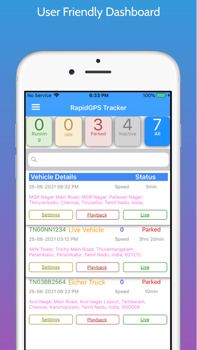 RapidGPS Screenshot