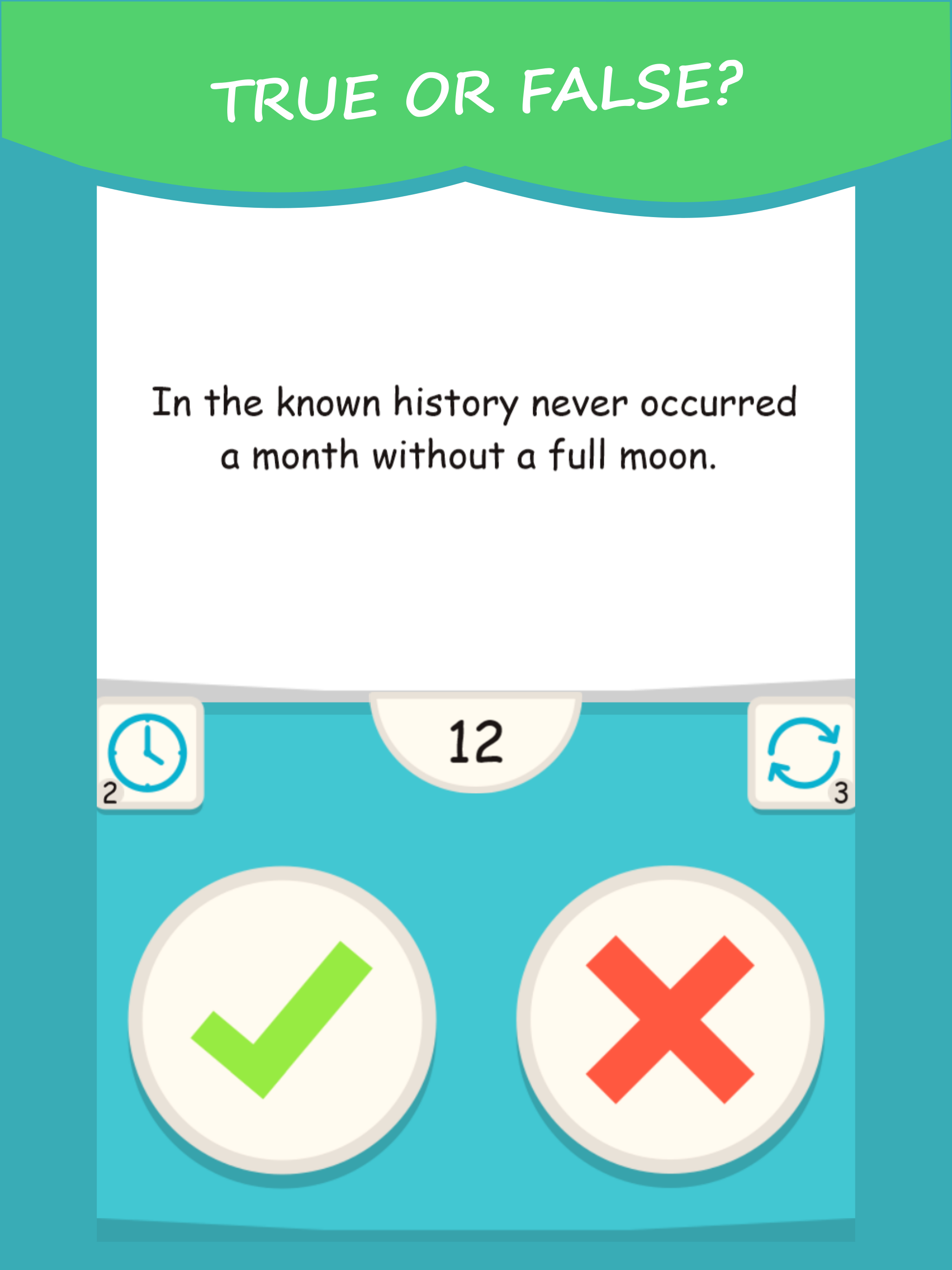 True or False? Trivia Quiz