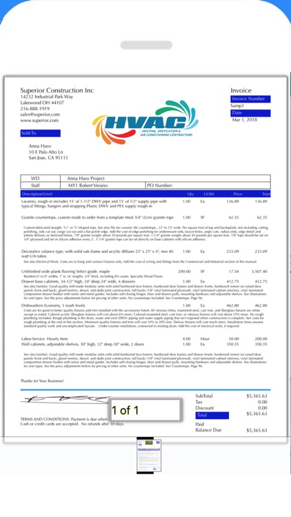 HVAC Pro Invoices & Estimates screenshot-4