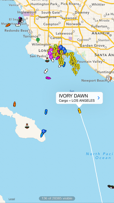 Screenshot #2 for Ship Finder