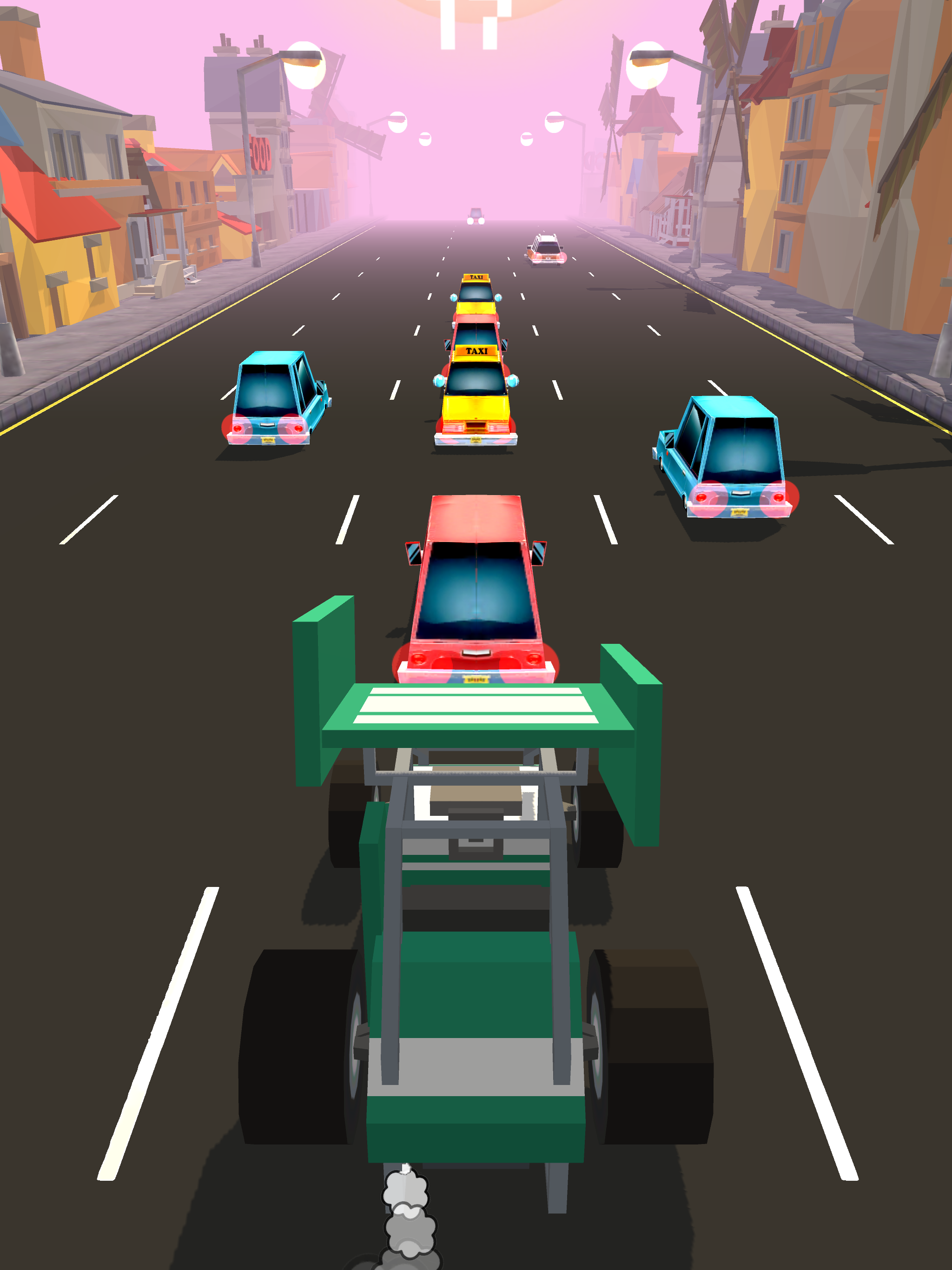 moto racing crime town police car driver