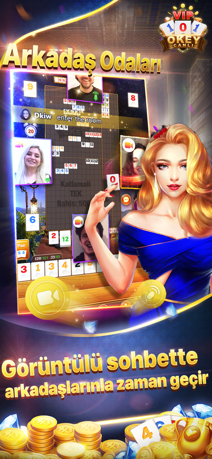 VIP 101 Okey Canlı