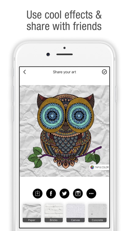 Tap & Color - Coloring book screenshot-4