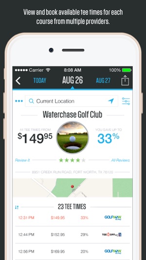 GOLF.com - Book Tee Times(圖2)-速報App