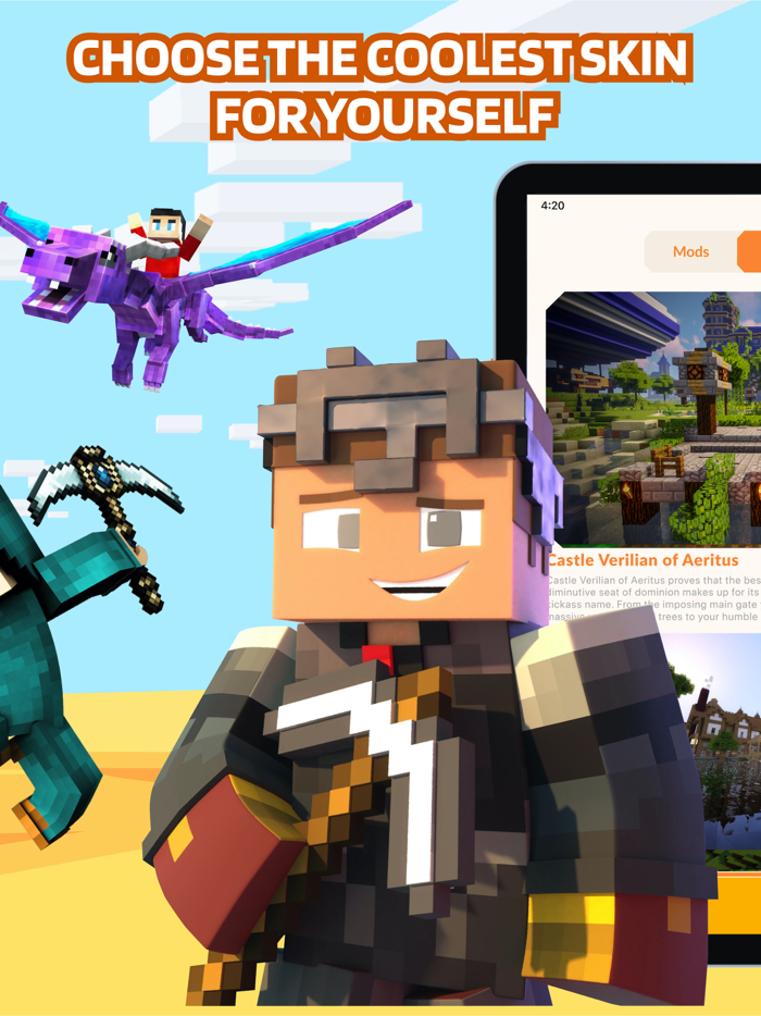 Mods and Maps for Minecraft.