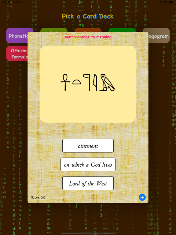 Hieroglyph FlashCardsのおすすめ画像8