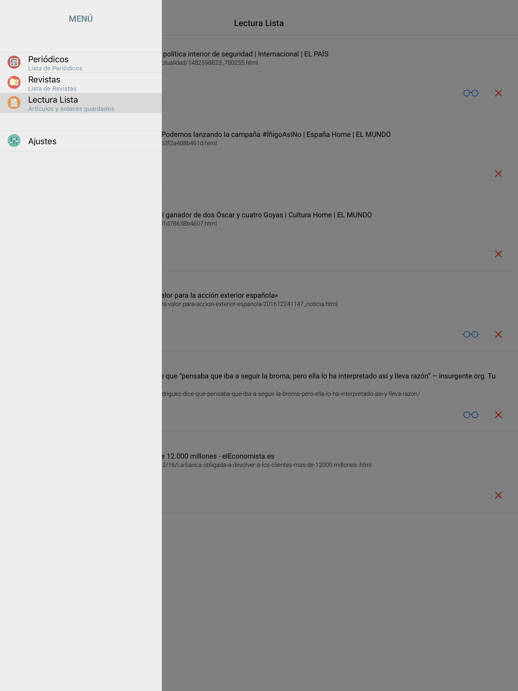 PERIÓDICOS y REVISTAS de ESPAÑA screenshot 8