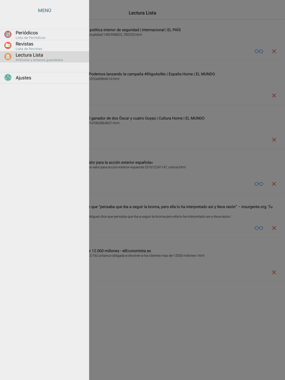 Screenshot #6 pour PERIÓDICOS y REVISTAS de ESPAÑA