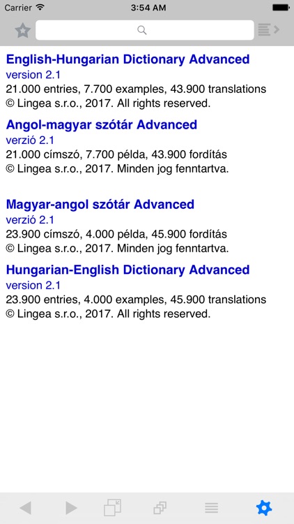 Angol–magyar szótár Lingea