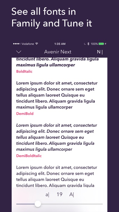 Screenshot #3 pour Typo - Tune Fonts for Web and Mobile