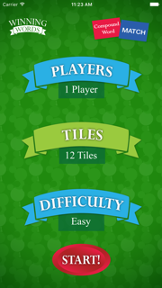 Compound Word Match screenshot 1