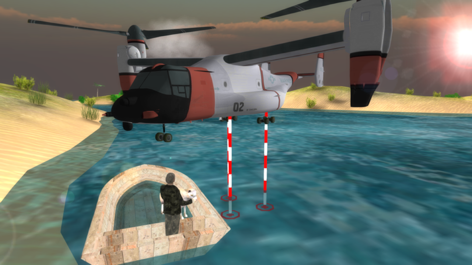 #2. Airplane Helicopter Osprey Rescue (iOS) 由: Attribute