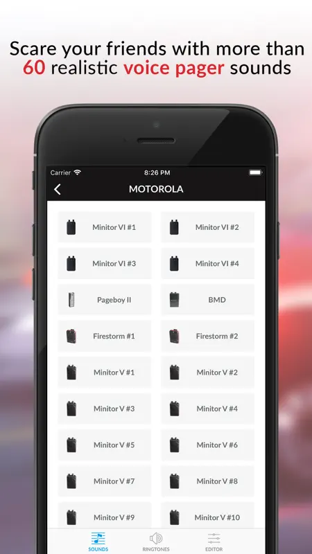 iPager - fire pager & ringtone screenshot 2 of 4