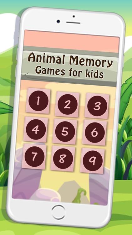 Animals Memory Puzzle Game for Kids