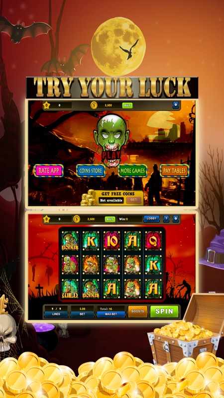 Epic Dead Zombie Slots - Spin to Win 2017 screenshot 1