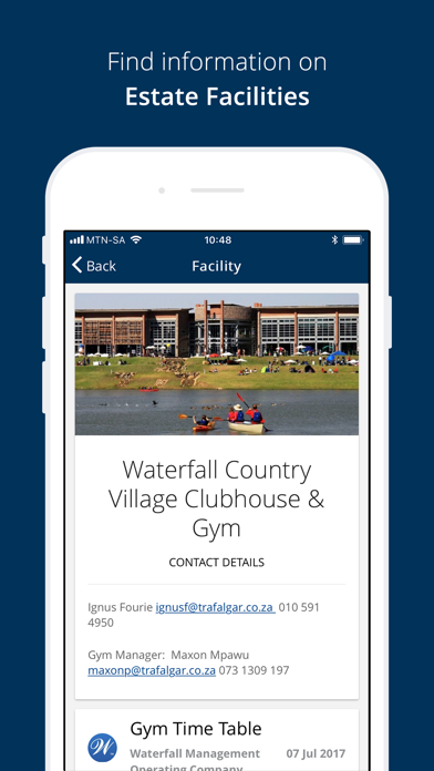 Waterfall City CommunityPortal Screenshot