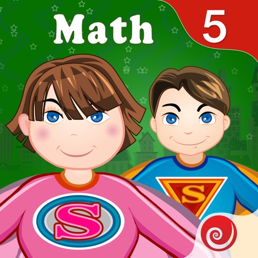 Grade 5 Math Common Core Learning Worksheets Game Icon