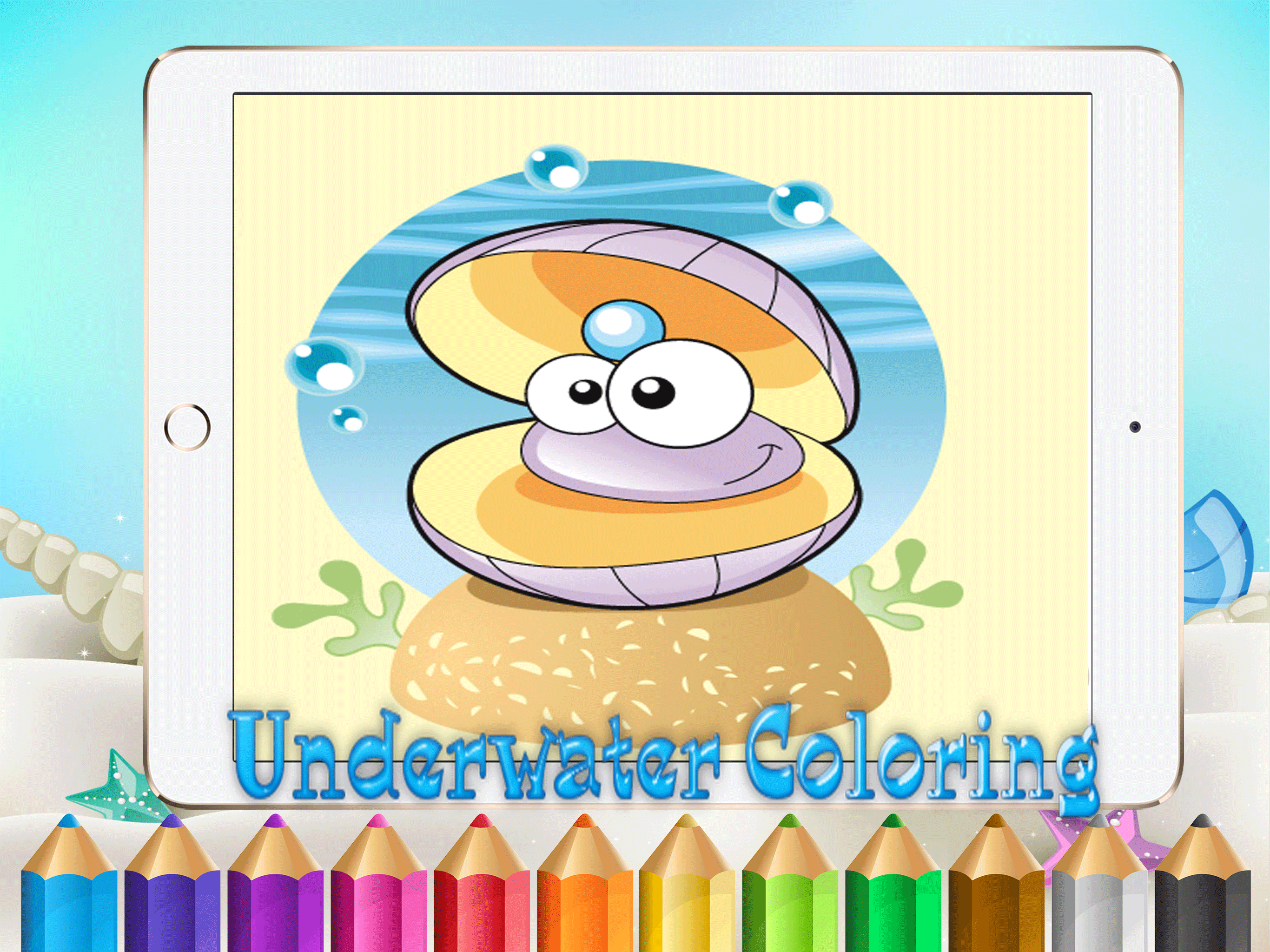 ๊Underwater Drawing Coloring Book Pages Online screenshot 6