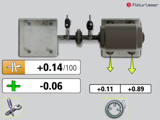 Fixturlaser Laser Kit iPad screenshot