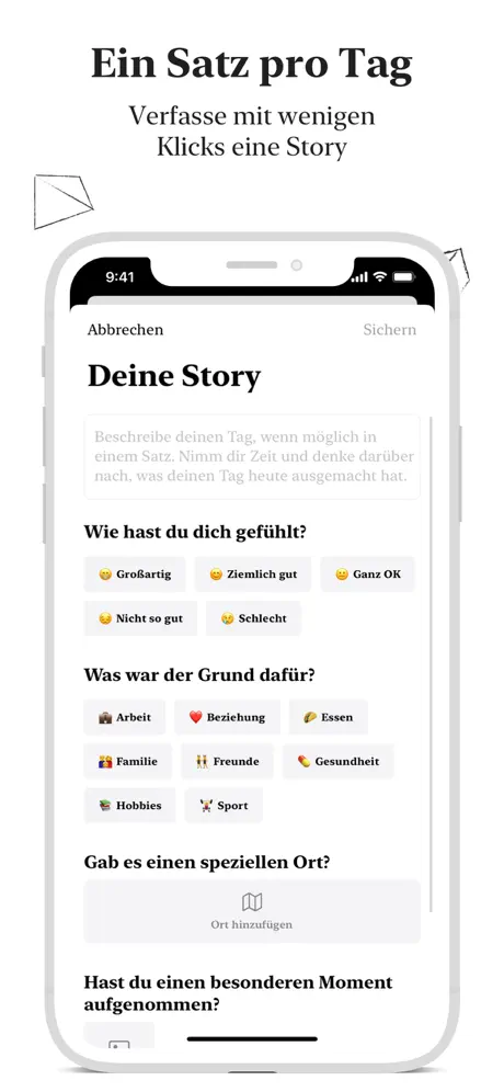 Tagebuch: Punkt