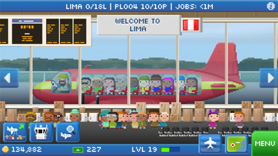 Screenshot #1 pour Pocket Planes: Airline Tycoon