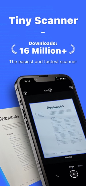 Tiny Scanner: PDF Scanner App on the App Store