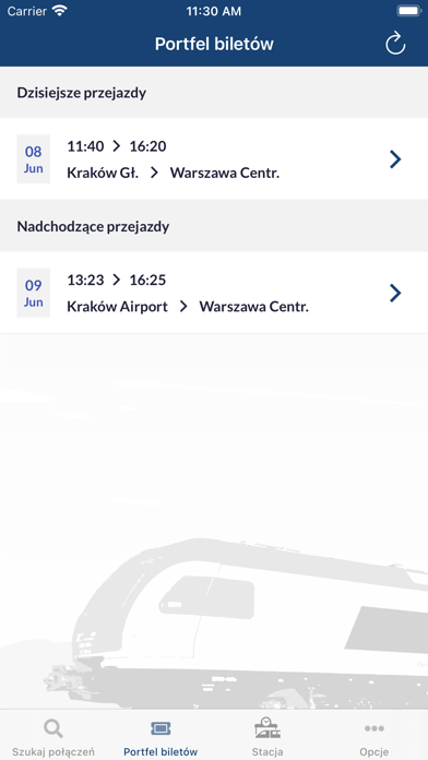 BILKOM Bilety Screenshot