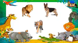 Game screenshot تعليم اسماء الحيوانات بالانجليزية واصواتها للاطفال mod apk