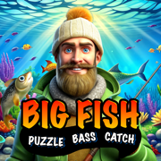 Big Puzzle Fish Bass Catch
