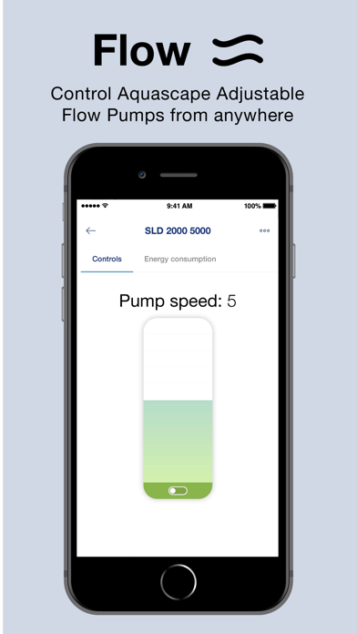 Aquascape Smart Control App Screenshot