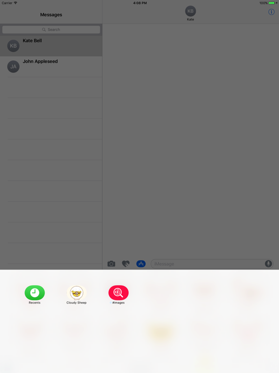 Screenshot #4 pour Cloudy Sheep Stickers