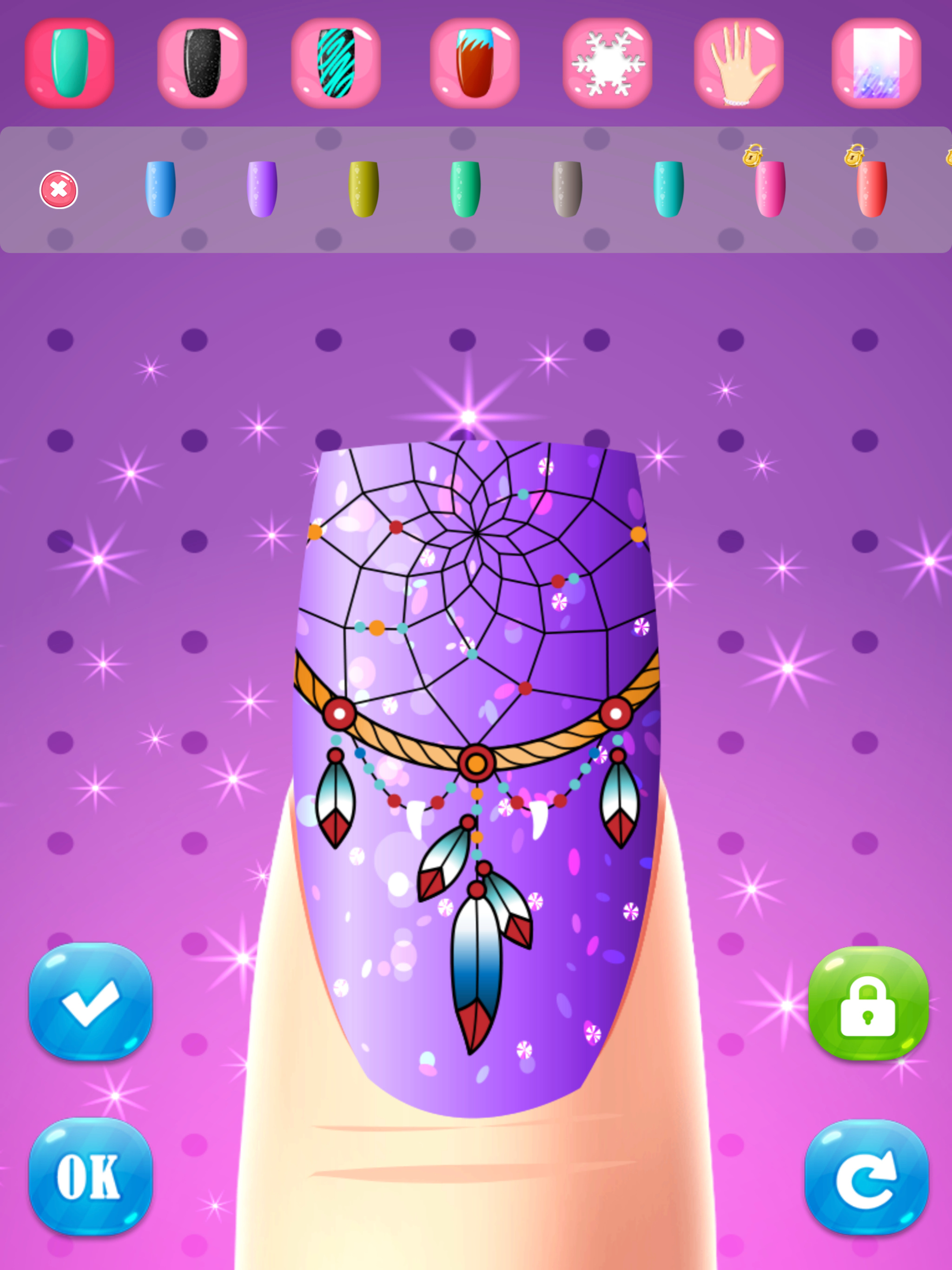 nail spa beauty salon fashion dress up and make-up screenshot 8
