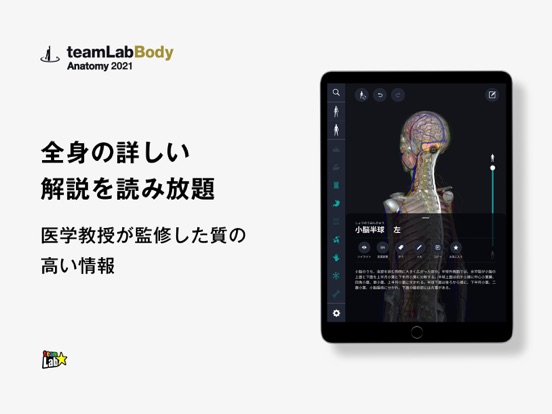 3D人体解剖学 チームラボボディ2021のおすすめ画像3