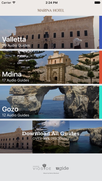 Corinthia Marina - Audio Guides