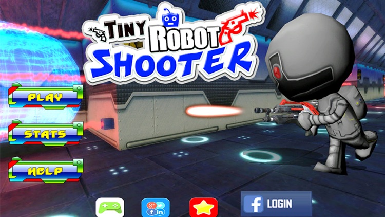 Tiny Robot Shooter -  Fun Robot Shooter Games