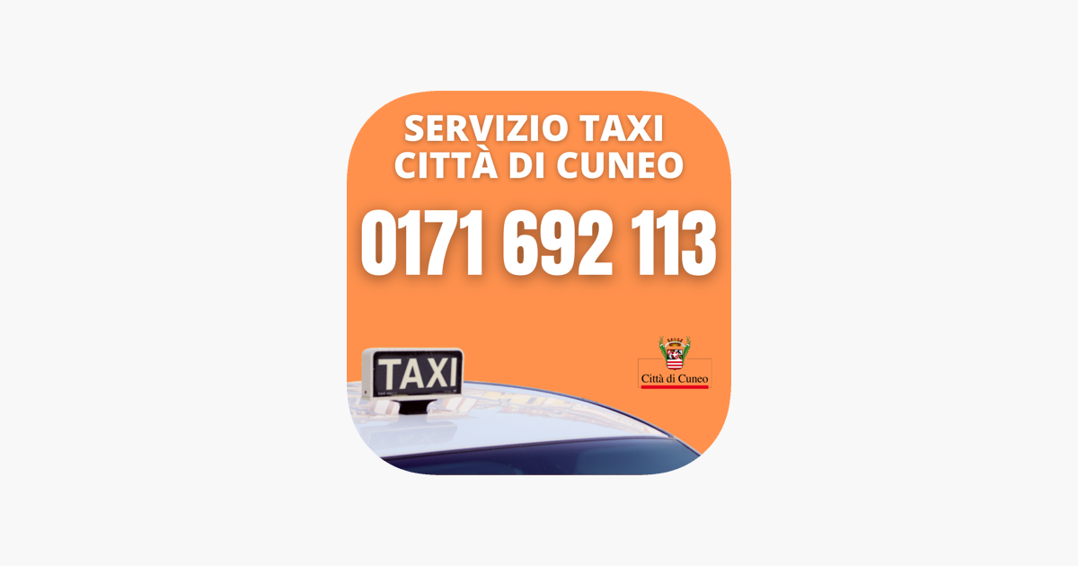 Taxi Cuneo su App Store