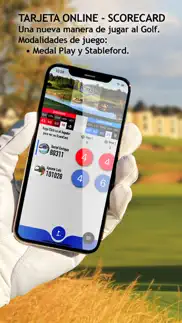 scoring golf guide iphone screenshot 1