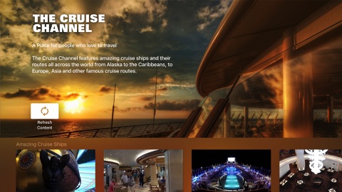 Screenshot #1 for The Cruise Channel