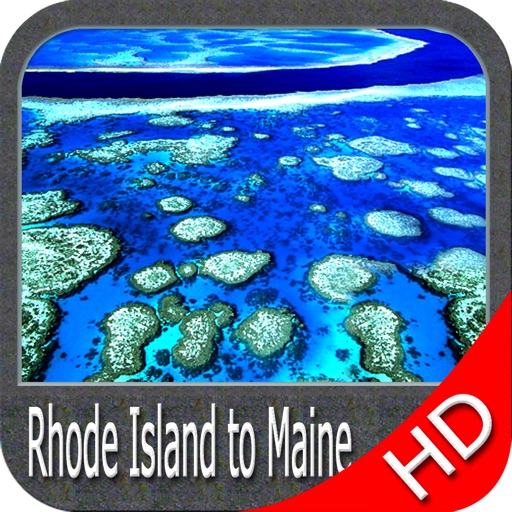 Rhode Island to Maine HD - GPS Map Navigator