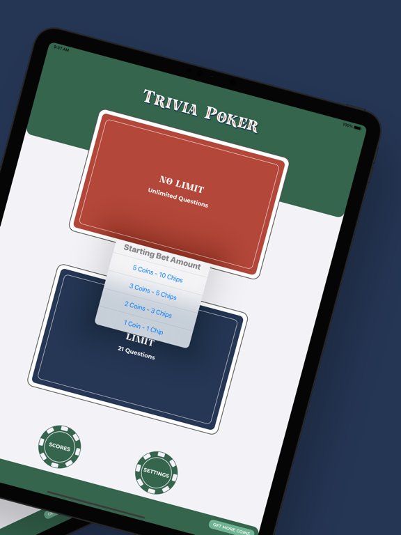 Screenshot #5 pour Trivia Poker - The Quiz App