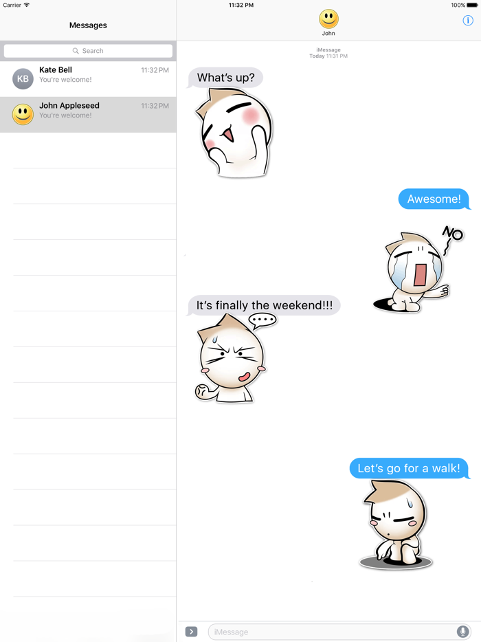 Anime Fun Cat Stickers