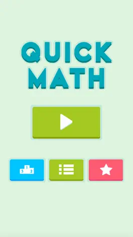 Game screenshot Quick Math: Brain Workout hack