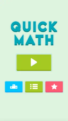 Game screenshot Quick Math: Brain Workout hack