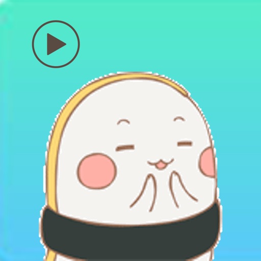Anime Sushi Animated Stickers iOS App